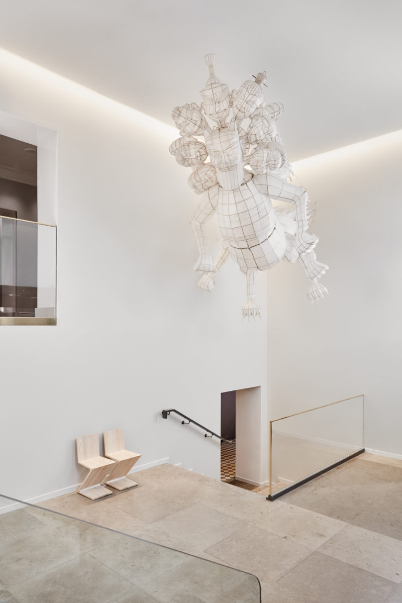 Ai Weiwei’s dragon welcomes visitors to Hotel St. George
