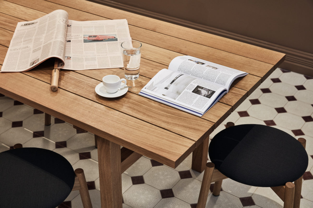 At St. George Bakery you'll find a reading room and the first Monocle Shop in the Nordics.