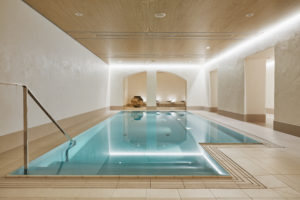 St. George Care spa is an urban retreat. Enjoy spa treatments, massages, saunas, pool and cold dipping pool.