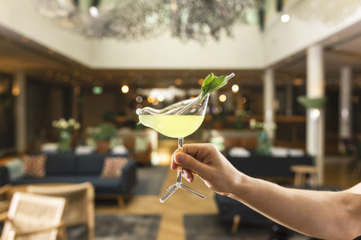 Wintergarden Bar is known for it's beautiful design and amazing signature cocktails.